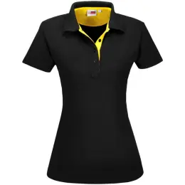 Ladies Solo Golf Shirt Yellow